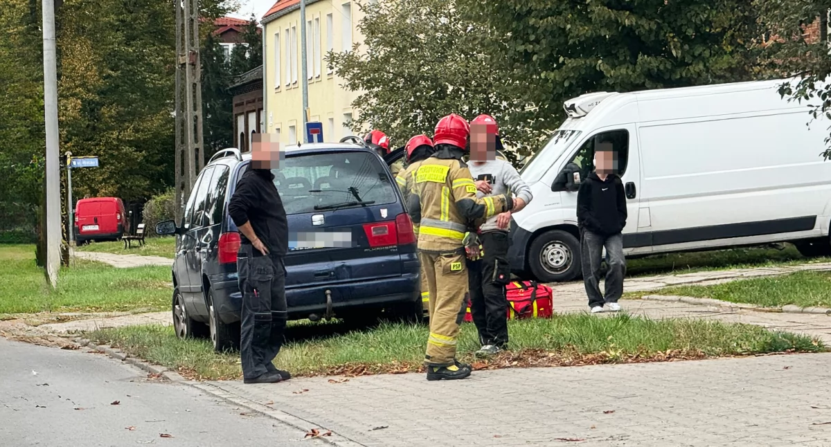 Jeszcze jedna kolizja na ul. Łużyckiej