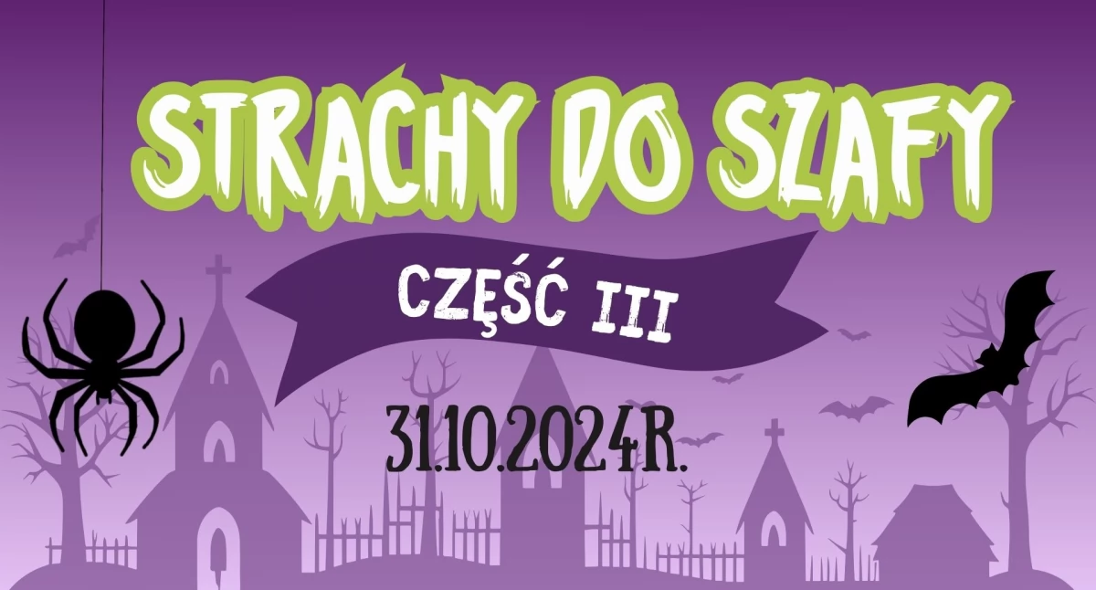 Strachy do szafy. Halloweenowa impreza dla dzieci!