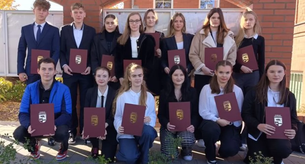 Prezentujemy stypendystów z I LO w Gryfinie 