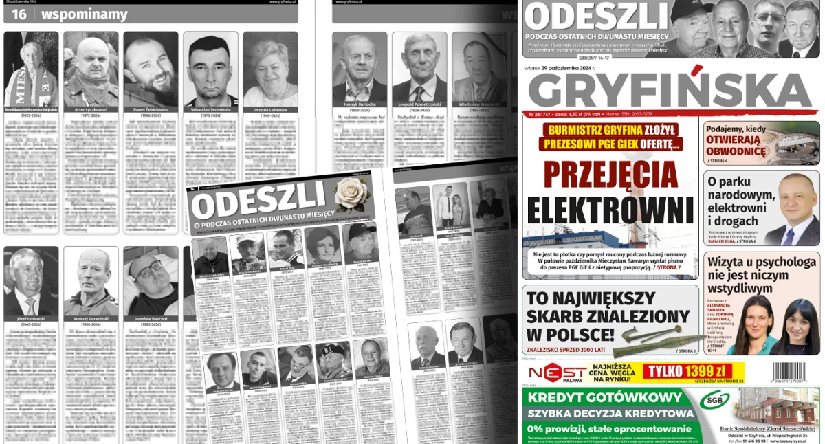 Odeszli podczas ostatnich dwunastu miesięcy