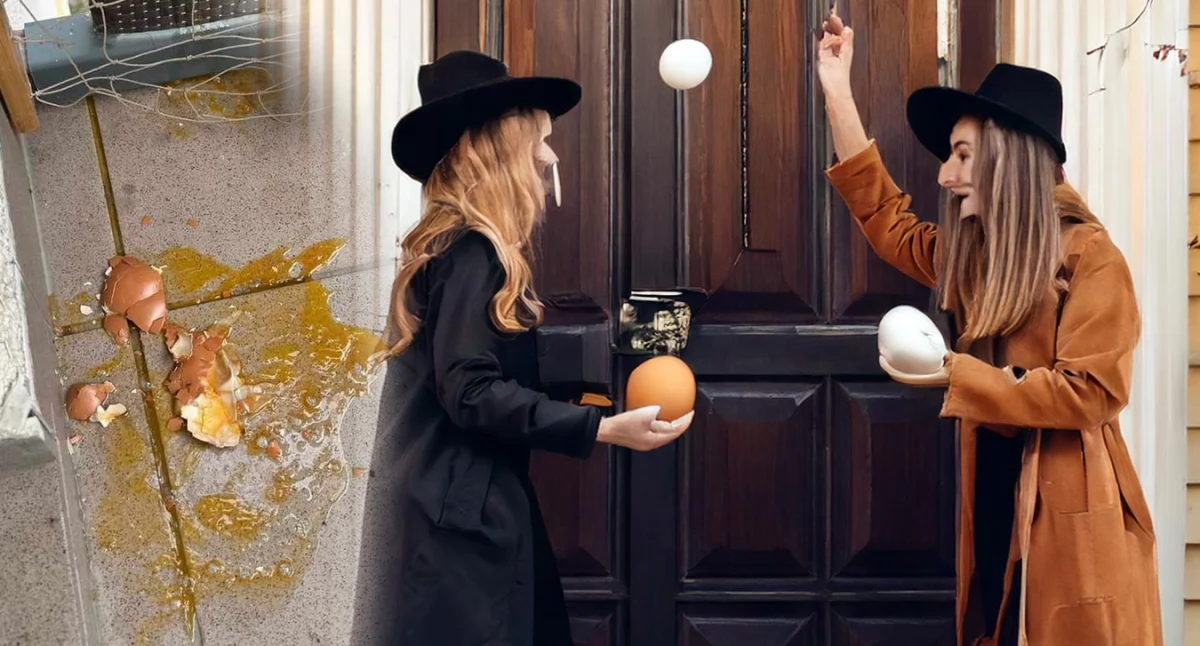Halloweenowy psikus. Gdzie kończy się zabawa, a zaczyna zwykły wandalizm?