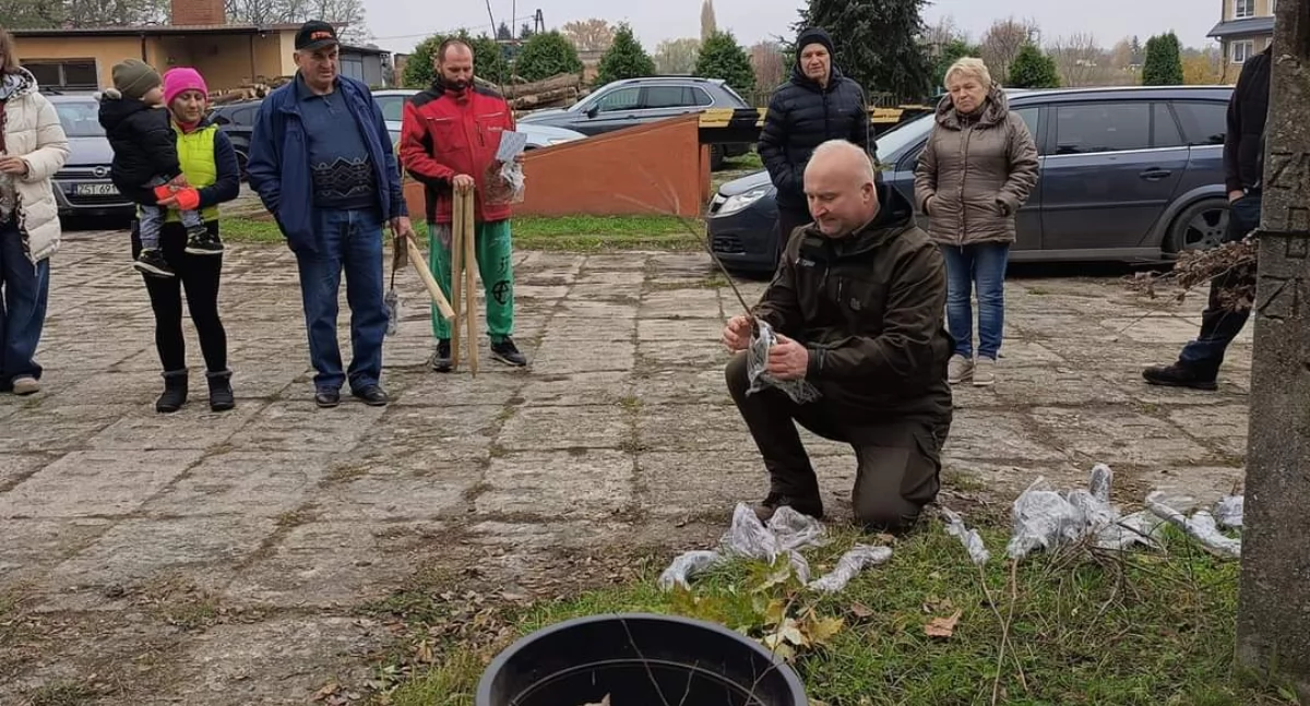 Posadzili drzewka dla swoich dzieci [GALERIA]