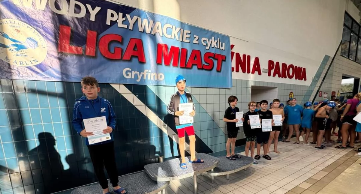 Na Lagunie sprawdzili się najmłodsi gryfińscy pływacy