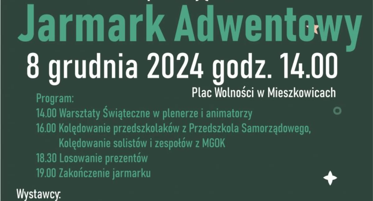 Już w niedzielę odbędzie się Jarmark Adwentowy!
