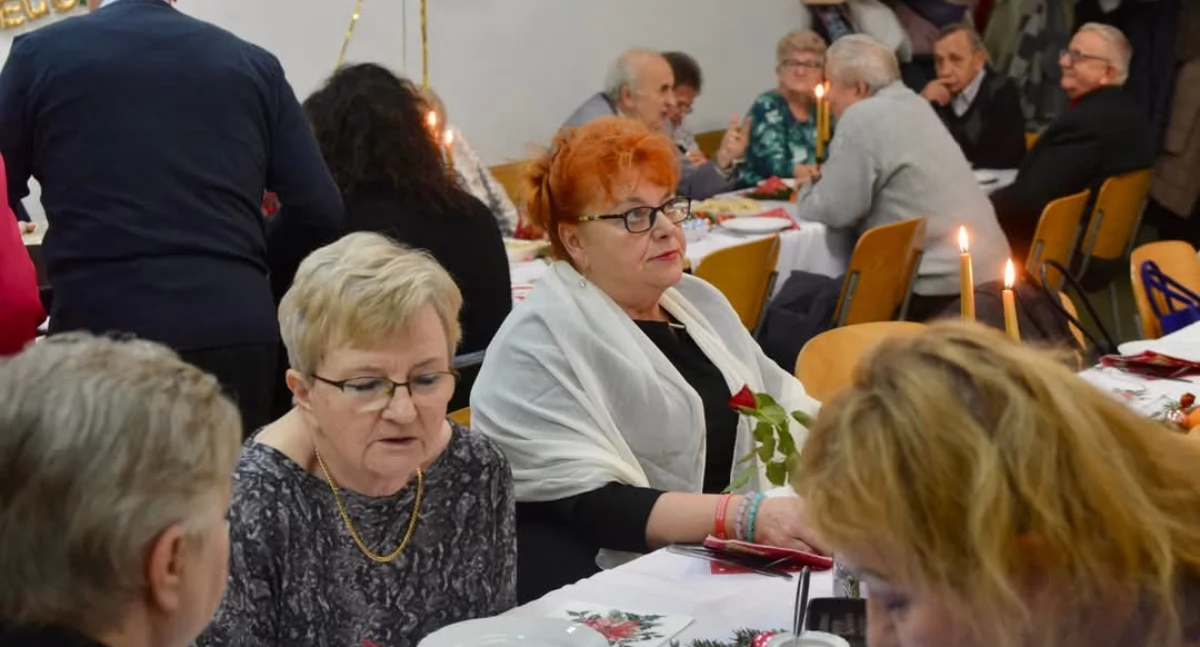 Wigilia w gryfińskim Klubie Jesień Życia [GALERIA]