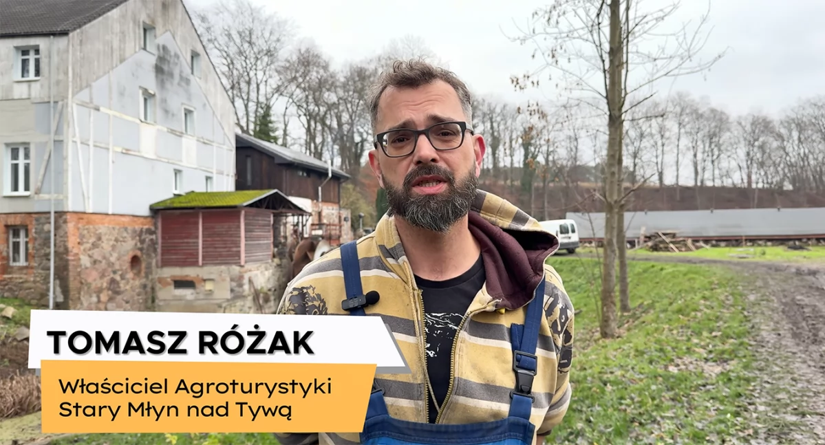 Agroturystyka z własną elektrownią wodną