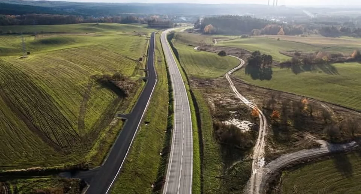 Pierwsza kolizja drogowa na nowej obwodnicy