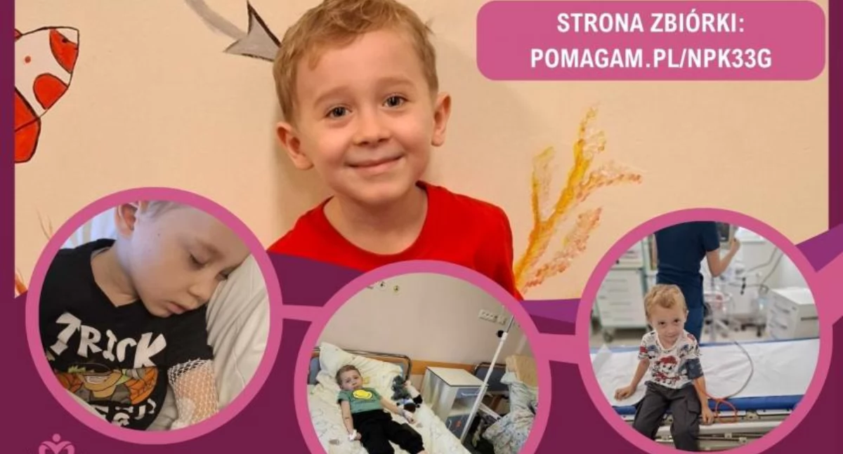 Pomóżmy Michasiowi. 5-latek choruje na polineuropatię