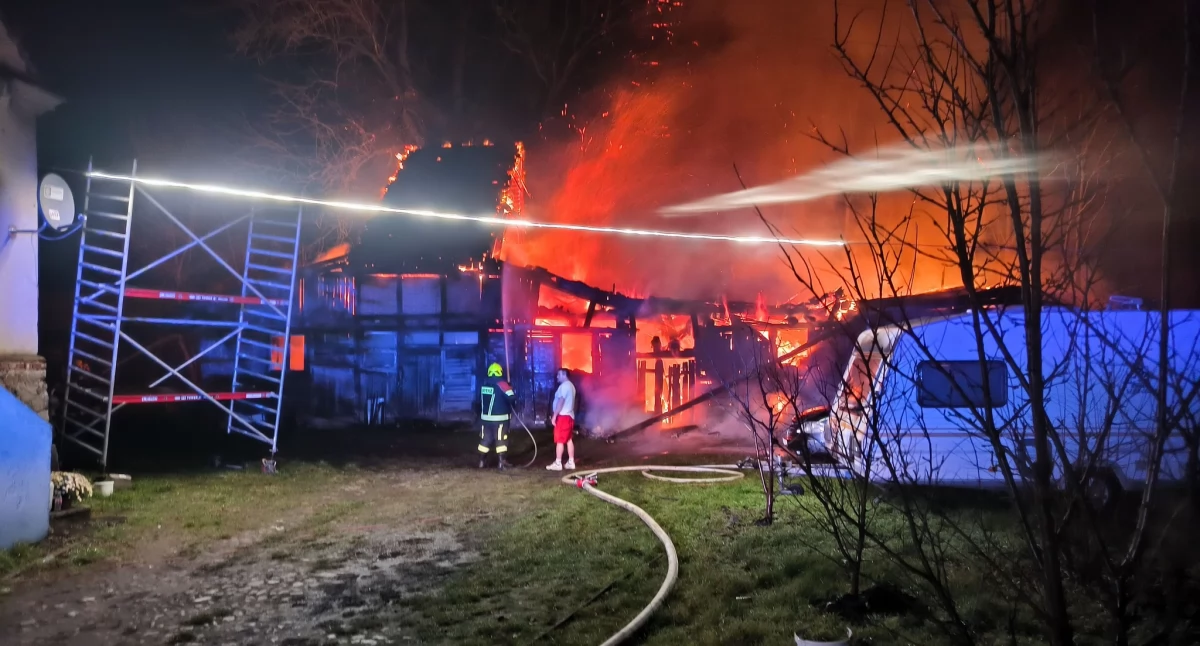 Nie tylko wypadki. Kilka pożarów w świątecznym okresie