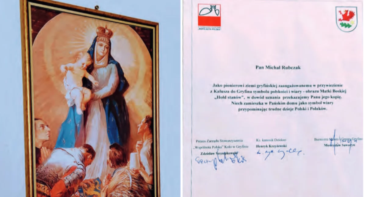 Obrazek z podpisem księdza Palicy. Piękne wspomnienie Nadii o pradziadku, pionierze z Kałusza