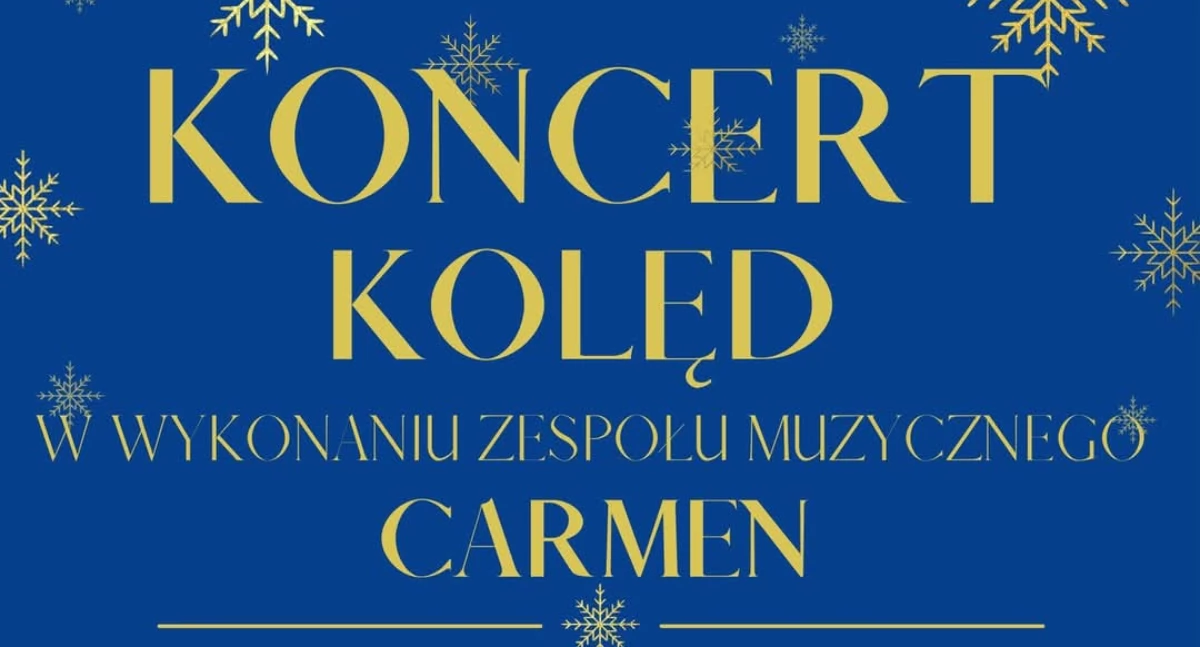 W weekend Carmen gra dwa koncerty. Będą też jasełka
