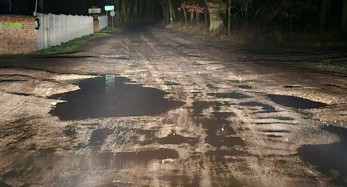Powiat Gryfiński przebuduje fatalną drogę Daleszewo – Chlebowo!