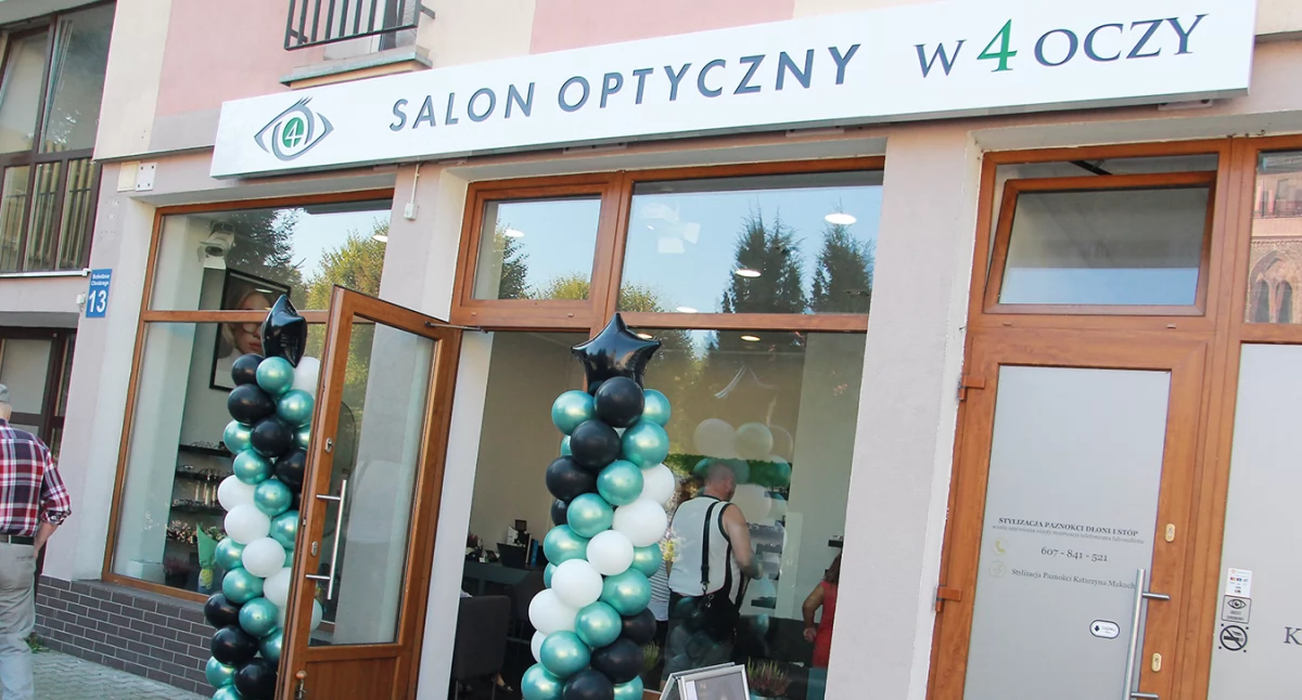 W salonie W 4 OCZY: Przyjmuje okulista