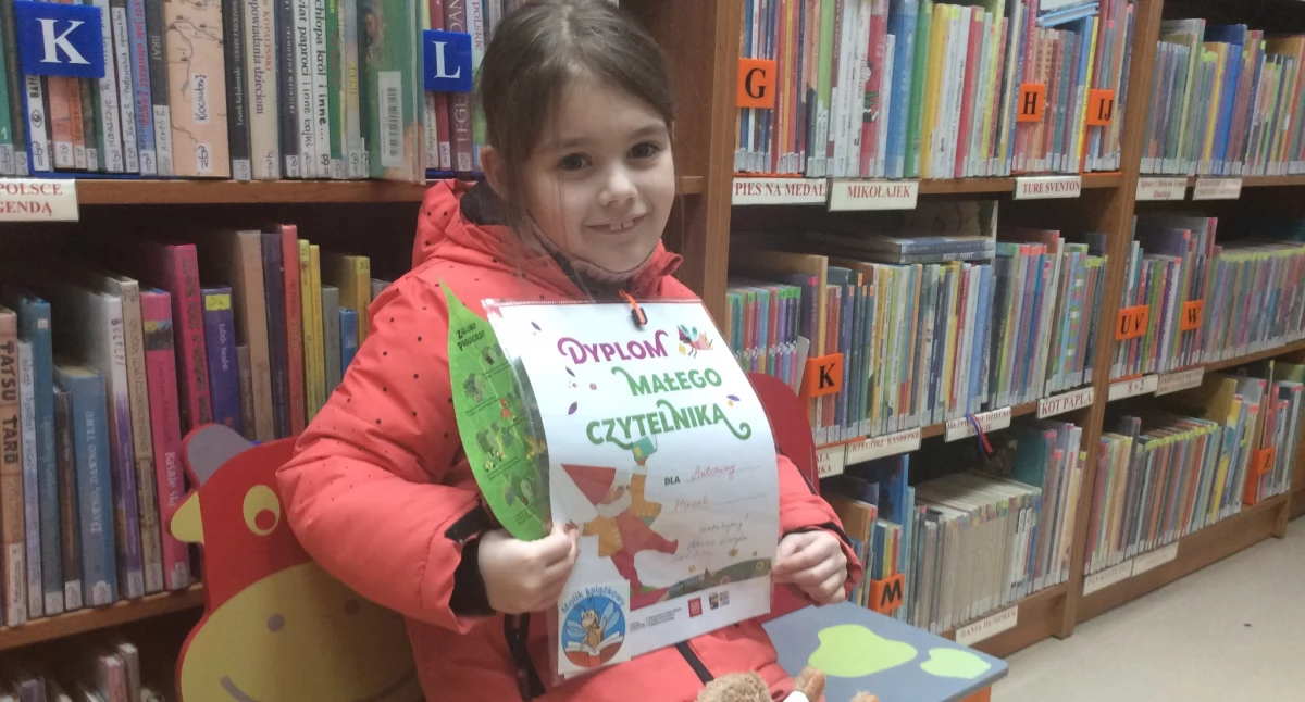 Gryfińska biblioteka zaprezentowała najlepszych młodych czytelników