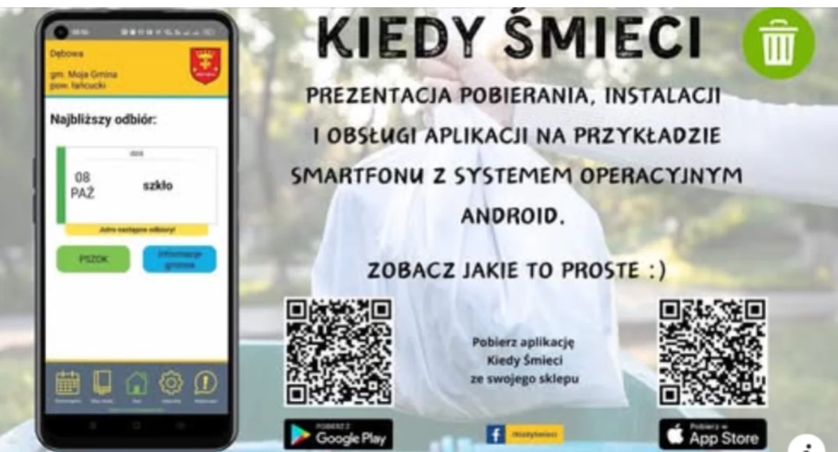 Kiedy śmieci. Nowa aplikacja PUK już do pobrania!