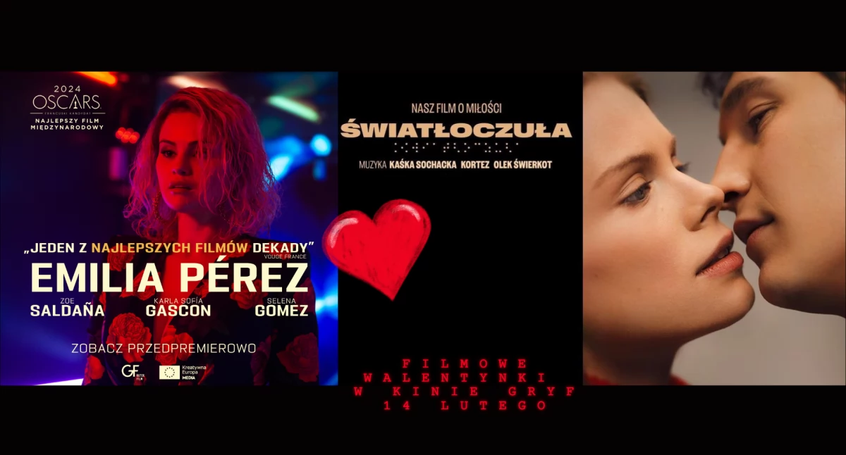 Filmowe Walentynki w Kinie Gryf