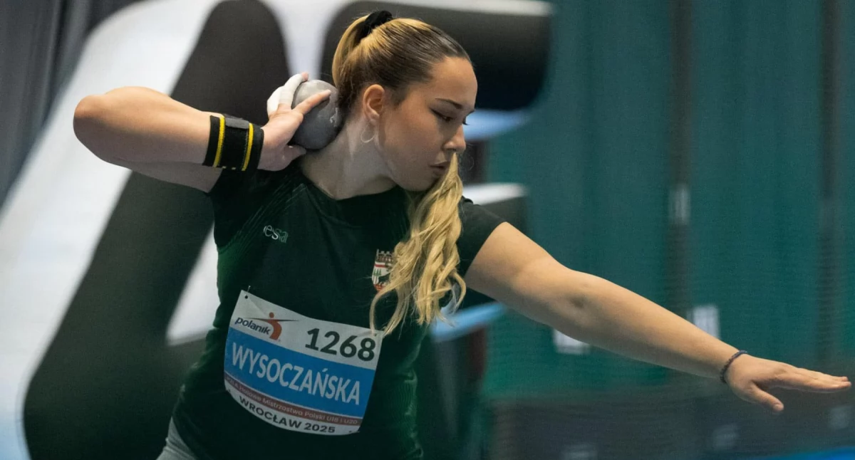 Iga Wysoczańska mistrzynią Polski U-20 w pchnięciu kulą