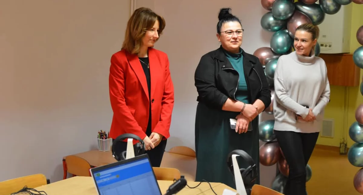 Uczniowie SP1 mogą korzystać z nowoczesnych metod terapeutycznych [GALERIA]