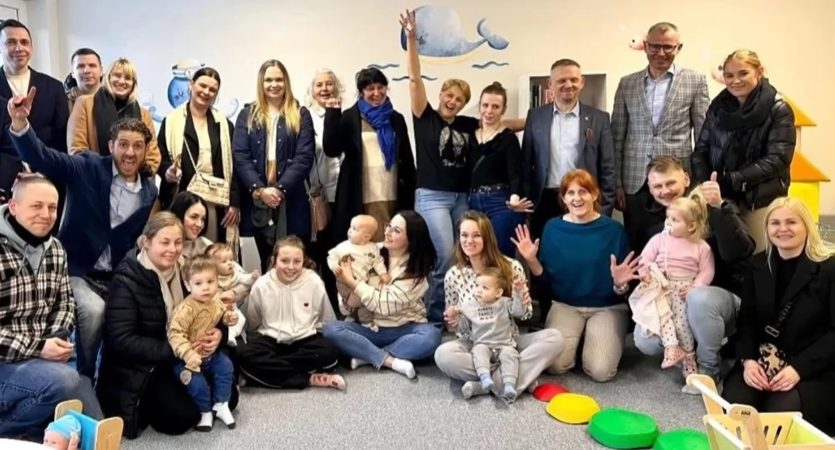 Uroczyście otworzyli Punktu Dziennej Opieki dla dzieci do lat 3 