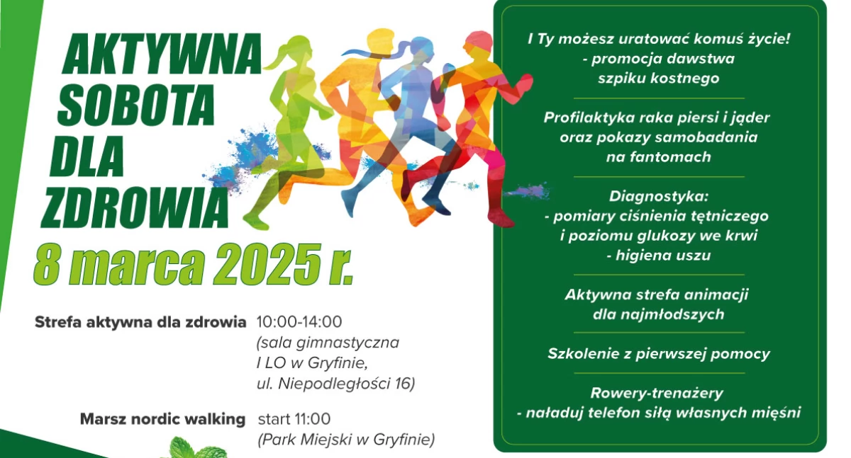Aktywna Sobota w gryfińskim liceum w parku