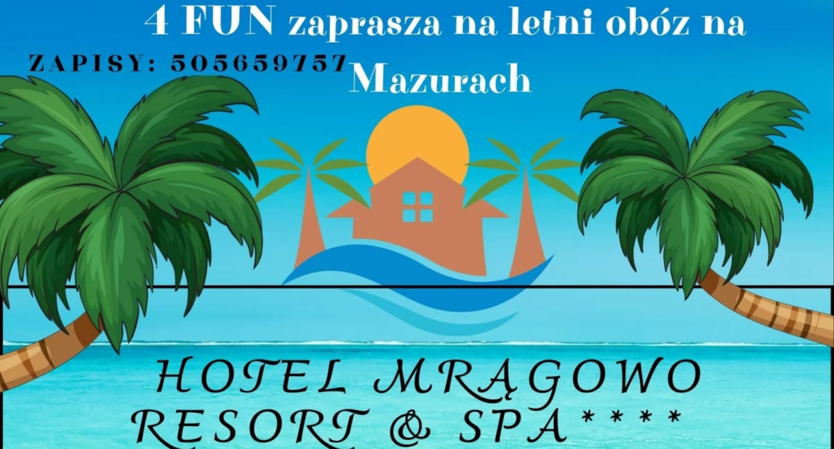 Wakacje z 4FUN. Letnie obozy w Mrągowie oraz w Łebie