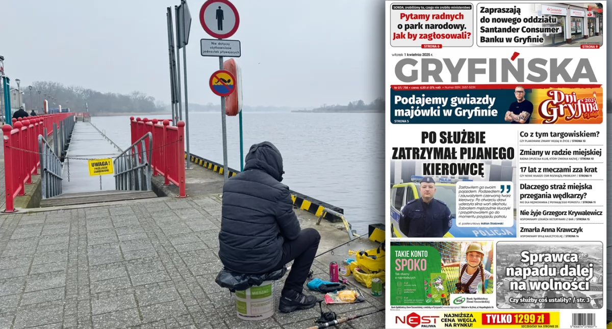 Dlaczego Straż Miejska przegania wędkarzy z pływającego pomostu?