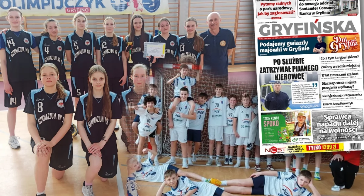 SP 3 Gryfino rządzi w gryfińskim sporcie! Ogromne sukcesy szkoły