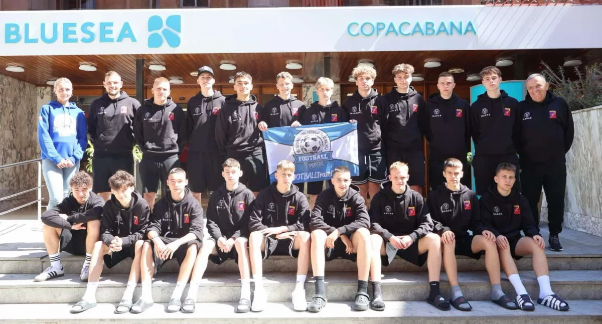 Juniorzy Energetyka Gryfino pozdrawiają z Lloret de Mar!