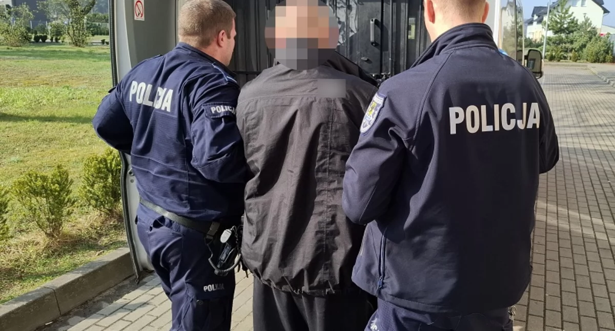 Policja wyciągnęła go z samochodu prosto do więzienia 