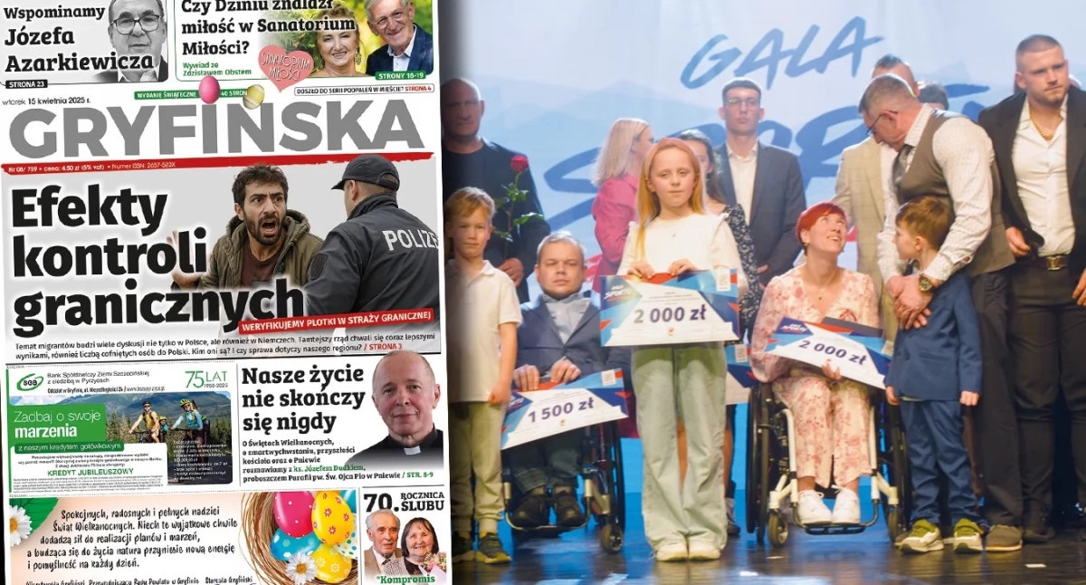 43 sportowców na scenie. 31 otrzymało czeki