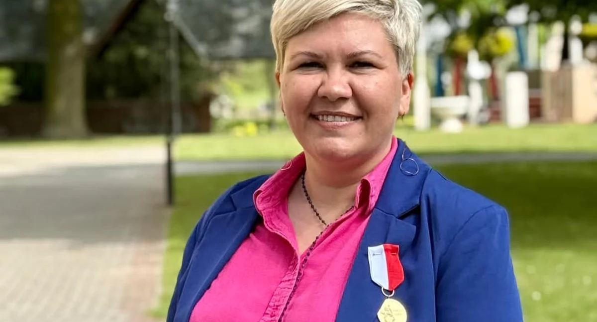 Izabela Karapulka odznaczona za zasługi 