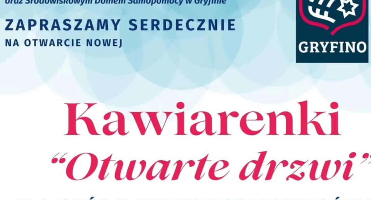 Otwarcie gryfińskiej kawiarenki już 16 maja!