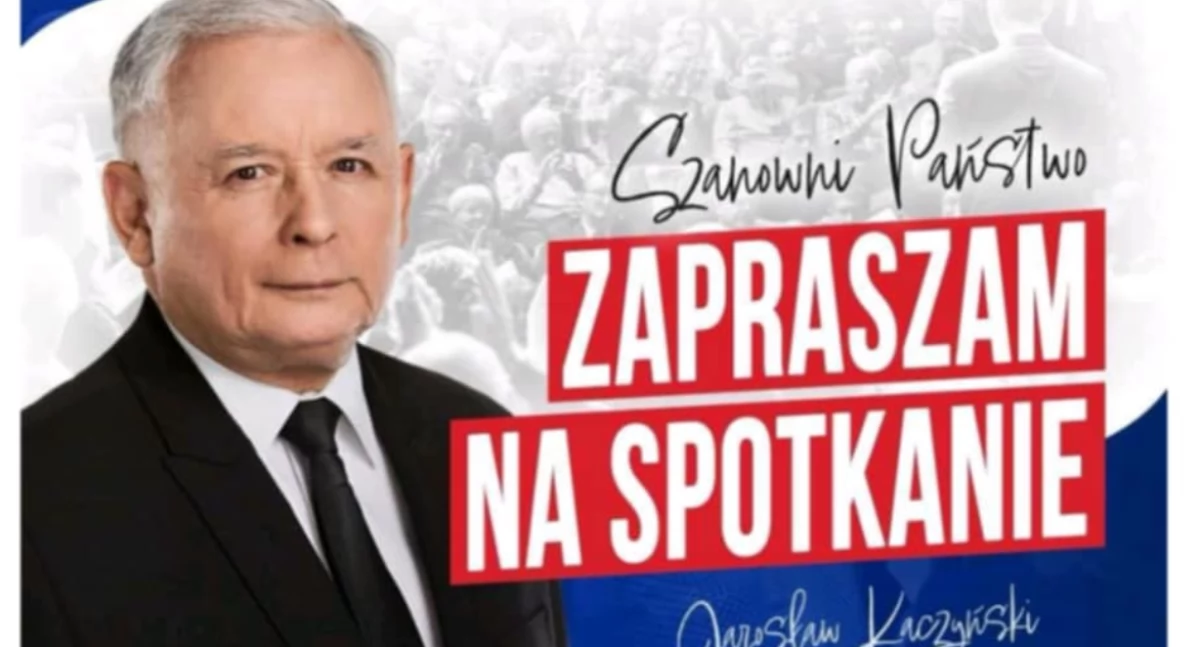 W niedzielę do Gryfina przyjedzie Jarosław Kaczyński