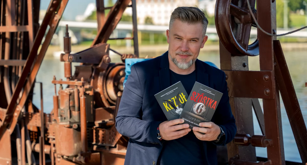 Autor mrocznych i wciągających kryminałów dziś w Gryfinie!