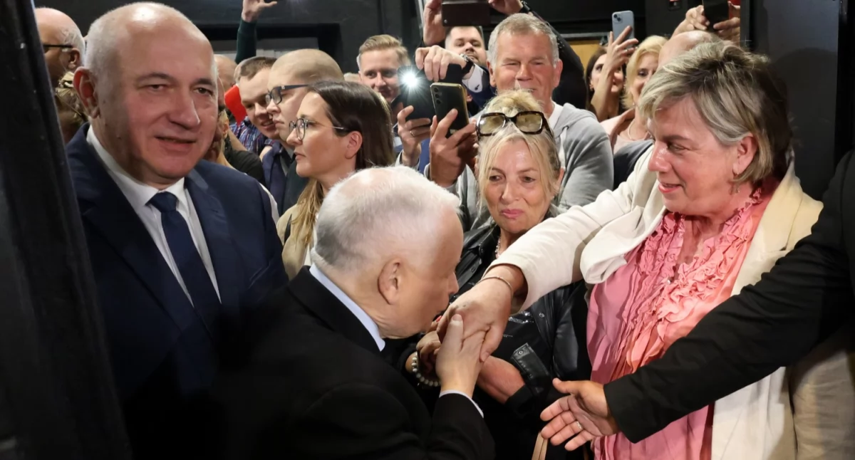 Jarosław Kaczyński w Gryfinie [FOTORELACJA]