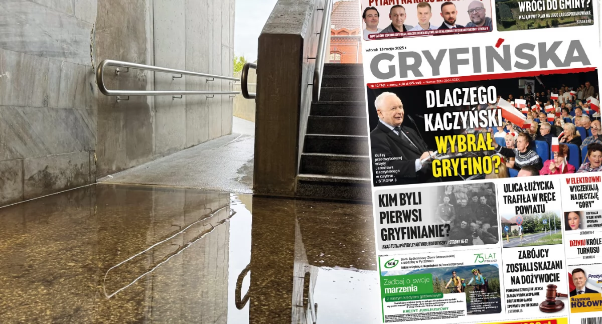 Zalewane przejście podziemne