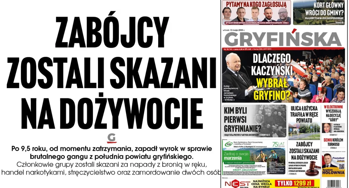 Zabójcy zostali skazani na dożywocie 