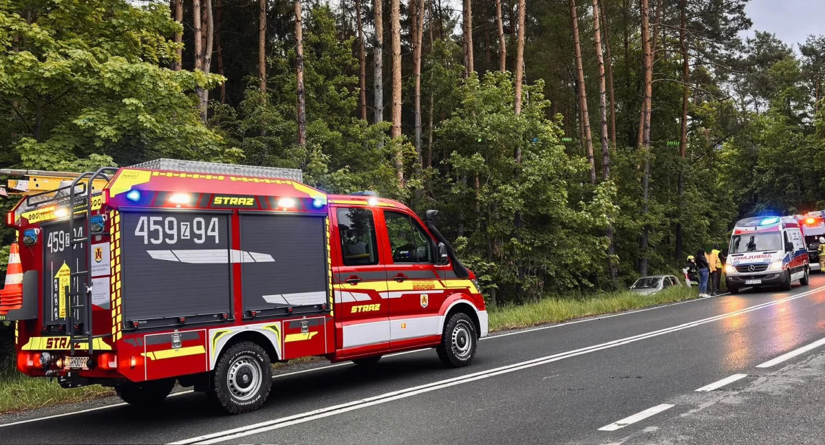 Znamy szczegóły zdarzenia drogowego na DK 31