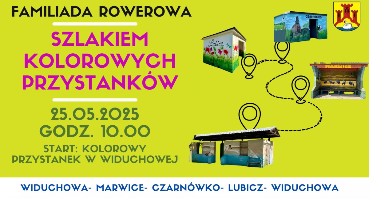 Gmina Widuchowa zaprasza na podróż szlakiem kolorowych przystanków