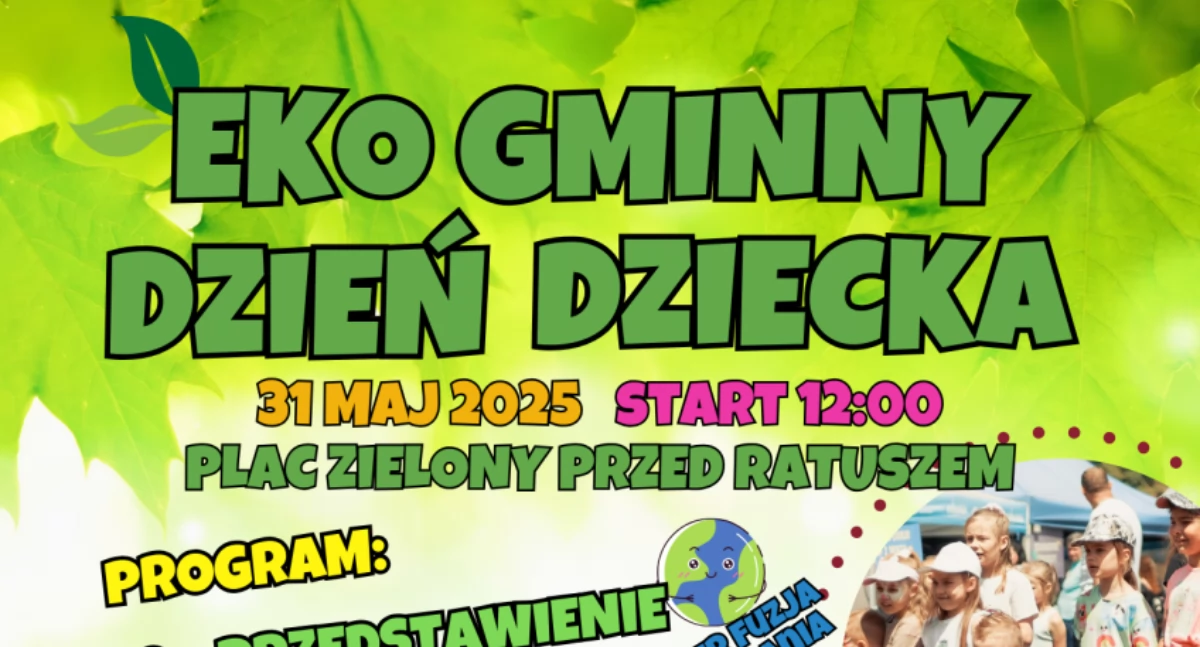 Zapraszają na EkoGminny Dzień Dziecka