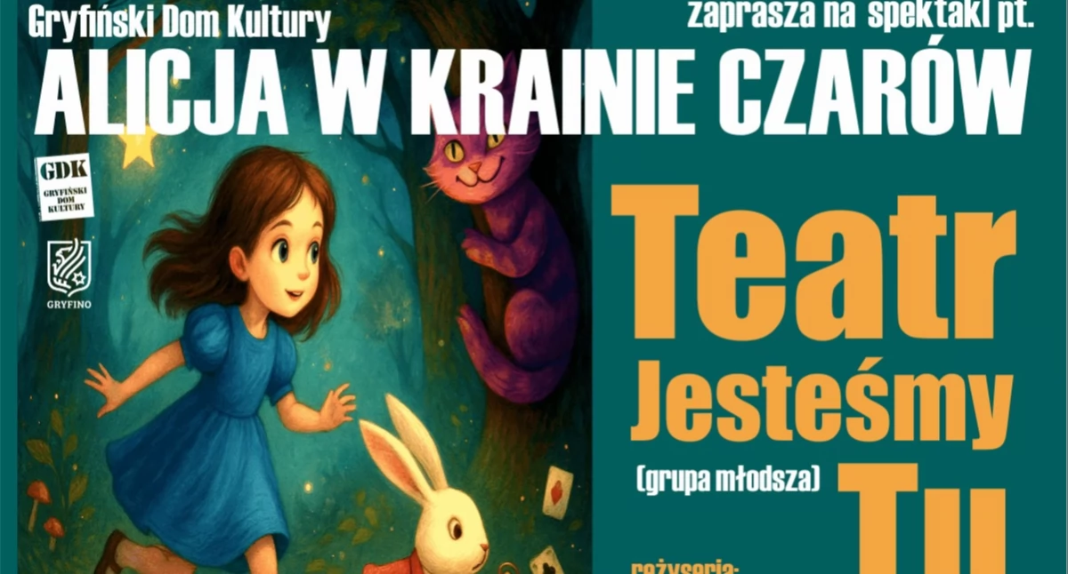Młodzi artyści z Gryfina zapraszają na dwa darmowe spektakle