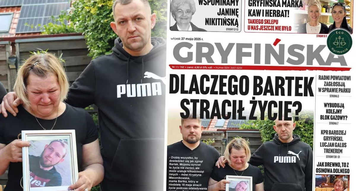 Krystyna Miecznikowska: Dlaczego mój syn stracił życie? 
