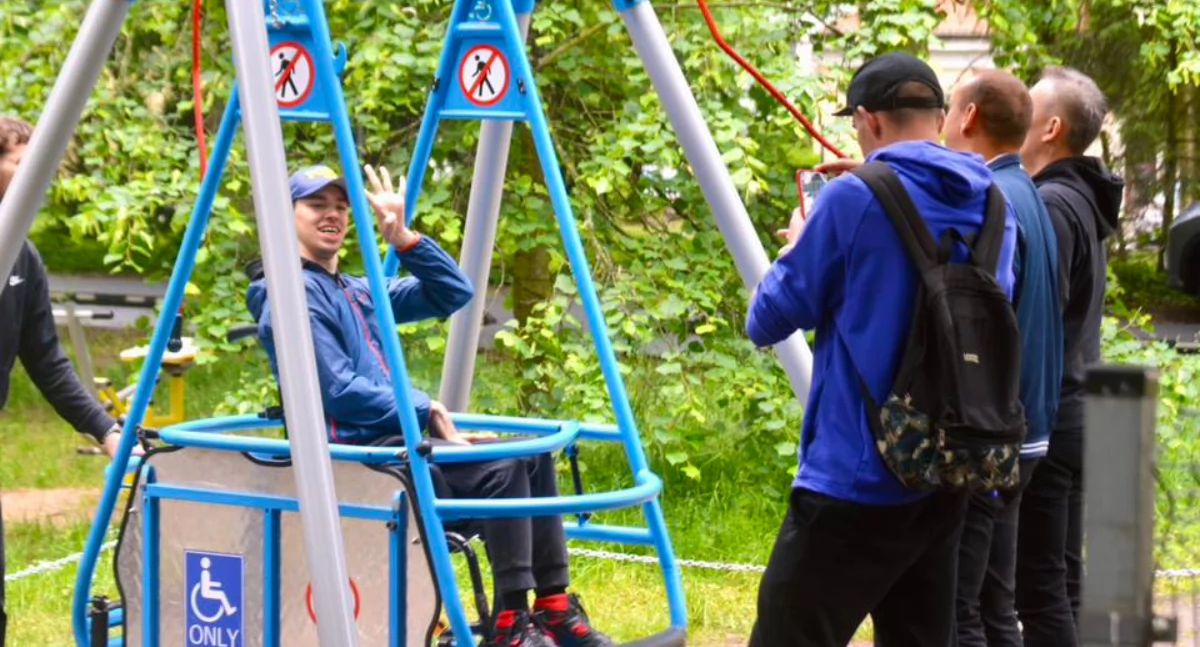 Huśtawka Marzeń w Gryfinie oficjalnie otwarta! [GALERIA]