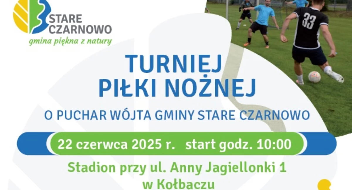 Wójt ogłasza zapisy na turniej piłkarski