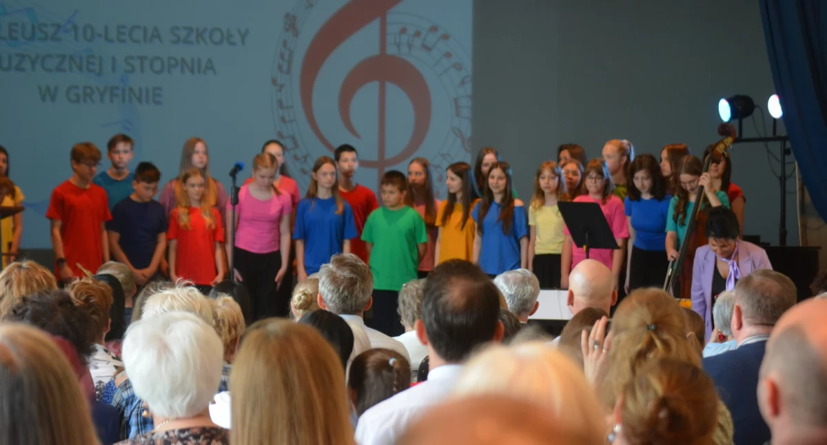 Jubileusz 10-lecia Szkoły Muzycznej I stopnia w Gryfinie [GALERIA]