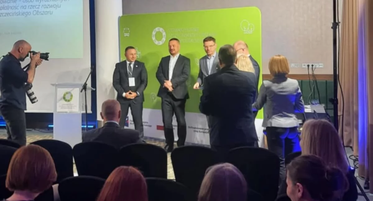 Władze Gryfina na konferencji SSOM