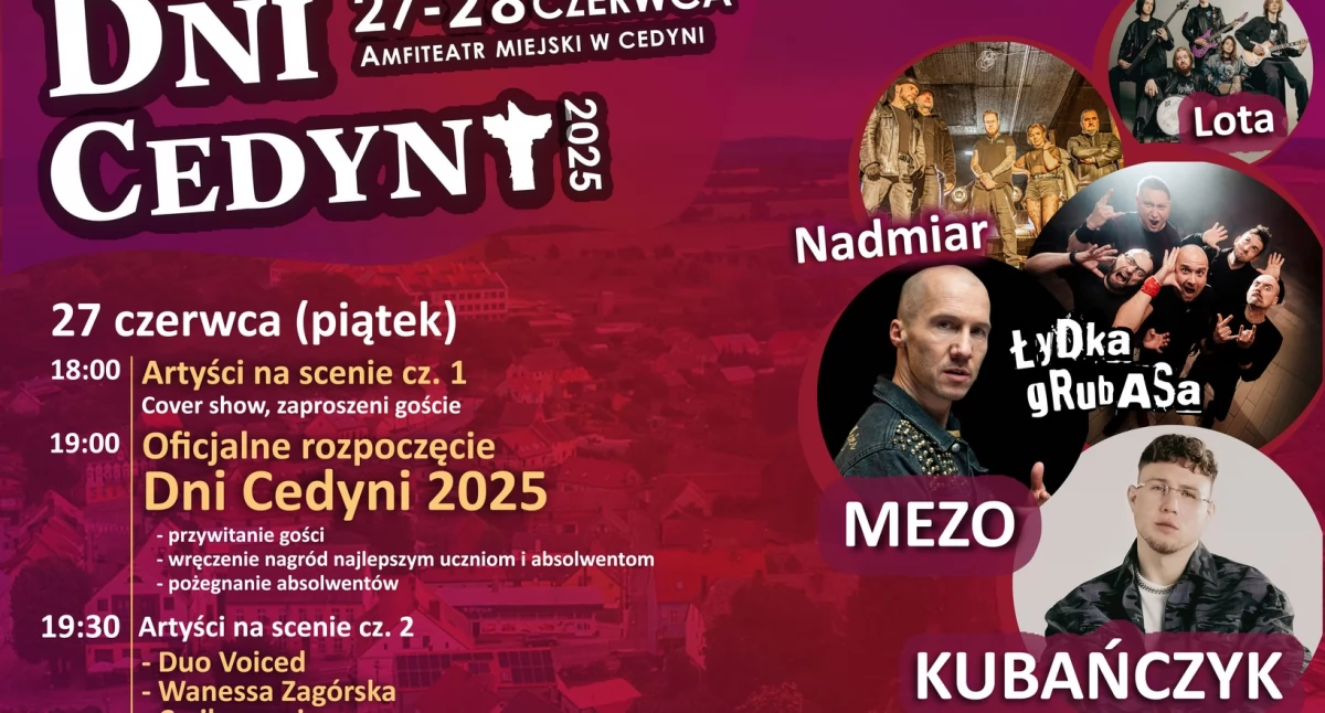 Program Dni Cedyni 2025 pęka w szwach!