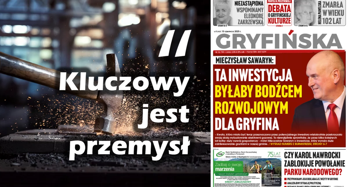 Burmistrz: Ta inwestycja byłaby bodźcem rozwojowym dla Gryfina