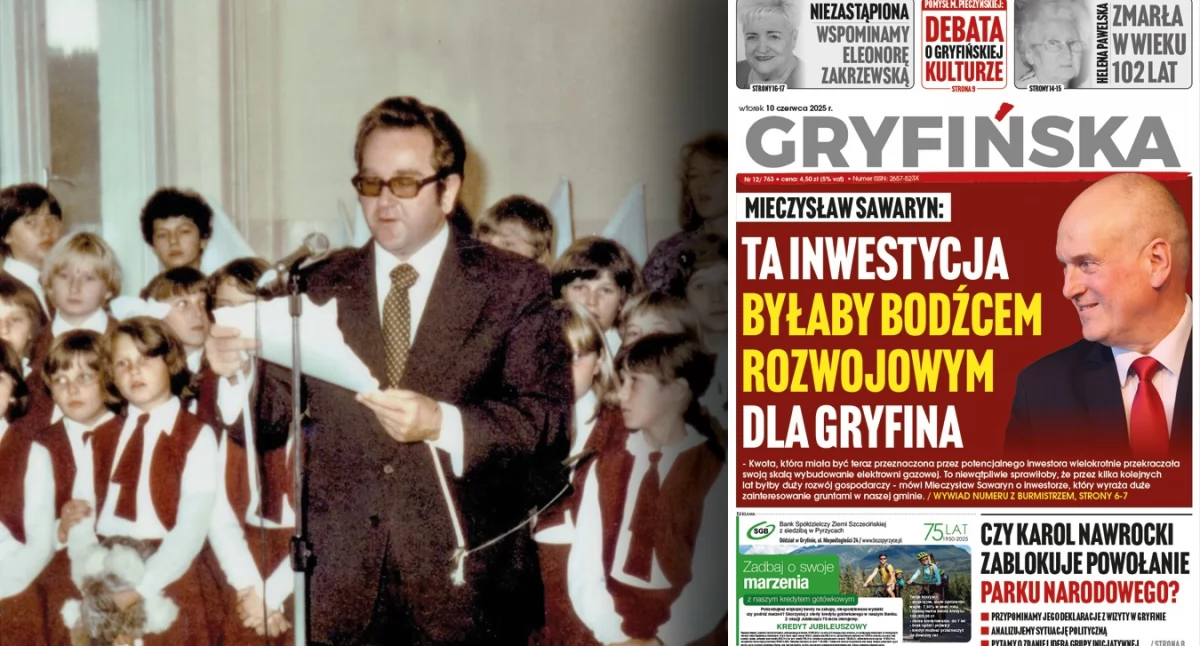 Jaka była SP 1 Gryfino w latach 80?