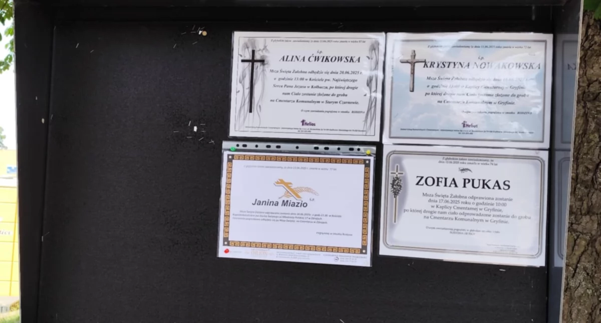 Zmarły cztery mieszkanki naszego powiatu